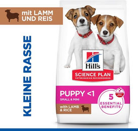 Hill's Science Plan Small & Mini Welpenfutter Lamm & Reis 6 kg – Bild 1 von 4