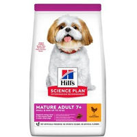 Produktbild von Hill's Science Plan Small & Miniature Senior Trockenfutter Huhn 12 kg - 2 x 6 kg