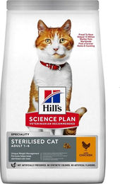 Hill's Science Plan Sterilised Cat Adult Huhn Trockenfutter zur Gewichtskontrolle 10 kg - 10 kg – Bild 1 von 13