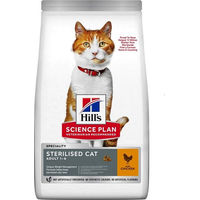 Produktbild von Hill's Science Plan Sterilised Cat Adult Huhn Trockenfutter zur Gewichtskontrolle 10 kg - 10 kg