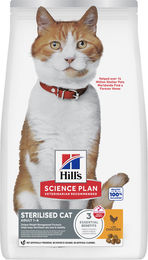 Produktbild von Hill's Science Plan Sterilised Cat Adult Huhn zur Gewichtskontrolle 15 kg - 15 kg