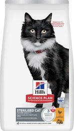 Hill's Science Plan Sterilised Cat Senior Trockenfutter Huhn 3 kg - 3 kg – Bild 1 von 8