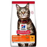 Produktbild von Hill's Science Plan Trockenfutter für erwachsene Katzen mit Huhn 2x15 kg - 2 x 15 kg
