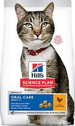 Hill's Science Plan Trockenfutter für erwachsene Katzen mit Huhn Oral Care und Haut & Fell 2x7 kg - 2 x 7 kg – Bild 1 von 2