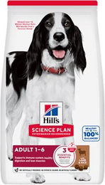 Hill's Science Plan Trockenfutter für Hunde Adult Medium Lamm 14 kg - 2 x 14 kg – Bild 1 von 7