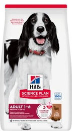 Hill's Science Plan Trockenfutter für Hunde Medium Adult mit Lamm und Reis 2x14 kg - 2 x 14 kg – Bild 1 von 3