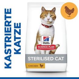 Hill's Science Plan Trockenfutter für kastrierte Katzen Adult Huhn 2x10 kg - 2 x 10 kg – Bild 1 von 2