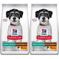 Produktbild von Hill's Science Plan Trockenfutter für kleine Hunde Adult mit Huhn zur Gewichtskontrolle und Gelenkunterstützung 2x6 kg - 2 x 6 kg