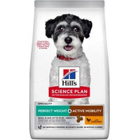 Produktbild von Hill's Science Plan Trockenfutter für kleine Hunde Adult Perfect Weight & Active Mobility mit Huhn 6 kg - 2 x 6 kg