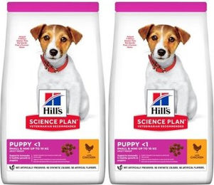 Hill's Science Plan Trockenfutter für Welpen Small & Mini mit Huhn 12 kg - 2 x 6 kg – Bild 1 von 3