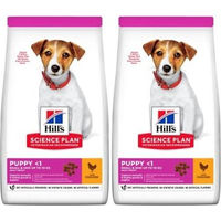 Produktbild von Hill's Science Plan Trockenfutter für Welpen Small & Mini mit Huhn 12 kg - 2 x 6 kg