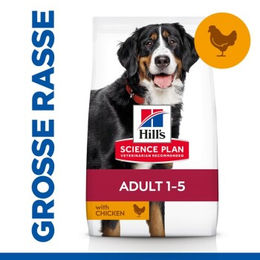 Hill's Science Plan Trockenfutter Hund Adult Large Breed Geflügel 28 kg - 2 x 14 kg – Bild 1 von 2