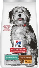 Hill's Science Plan Trockenfutter Hund Adult Medium mit Huhn zur Gewichtsreduktion und Gelenkunterstützung 2x12 kg - 2 x 12 kg – Bild 1 von 3