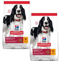 Produktbild von Hill's Science Plan Trockenfutter Hund Adult Mittelgroß Huhn 2x14 kg - 2 x 14 kg