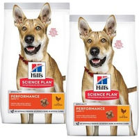 Produktbild von Hill's Science Plan Trockenfutter Hund Adult Performance mit Huhn 2x14 kg - 2 x 14 kg