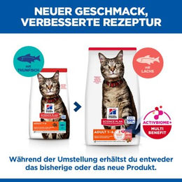 Hill's Science Plan Trockenfutter Katze Adult Lachs 2x10 kg - 2 x 10 kg – Bild 1 von 2