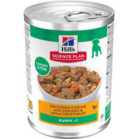 Produktbild von Hill's Science Plan Welpen Ragout mit Huhn und Gemüse in Sauce 12 x 363 g
