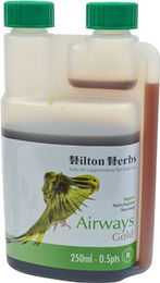 Hilton Herbs Airways Gold Ergänzungsfutter für Vögel zur Unterstützung der Atemwege und des Immunsystems 250 ml – Bild 1 von 2