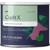 Produktbild von Hilton Herbs Cush X Pulver für Hunde zur Unterstützung des Hormonhaushalts 125 g