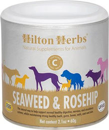 Hilton Herbs Seaweed & Rosehip Nahrungsergänzung für Hunde mit Vitaminen 125 g – Bild 1 von 2