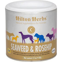 Produktbild von Hilton Herbs Seaweed & Rosehip Nahrungsergänzung für Hunde mit Vitaminen 125 g