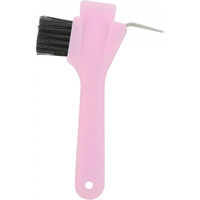 Produktbild von Hippo-Tonic 3 in 1 Hufauskratzer aus Metall in Rosa für die Hufpflege