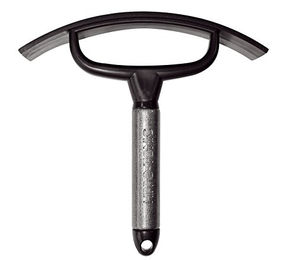 Produktbild von Hippo-Tonic Glossy Schweißkratzer Silberfarben und Schwarz aus Kunststoff 210 x 210 mm