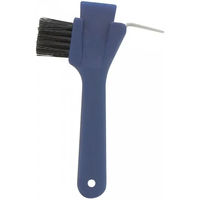 Produktbild von Hippo-Tonic Hufauskratzer 3 in 1 aus Metall Blau für die Hufpflege