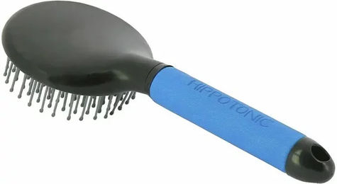 Produktbild von Hippo-Tonic Mähnenbürste Soft aus Kunststoff in Blau