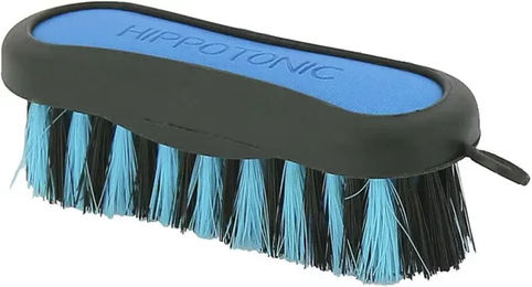Hippo Tonic Pferdebürste Soft Blau aus Kunststoff – Bild 1 von 2