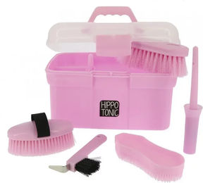 Hippo-Tonic Putzkasten L Rosa Kunststoff – Bild 1 von 2