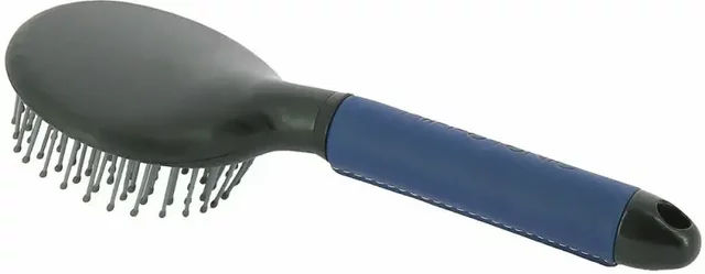 Produktbild von Hippo-Tonic Soft Mähnenbürste für Pferde aus Kunststoff in Blau