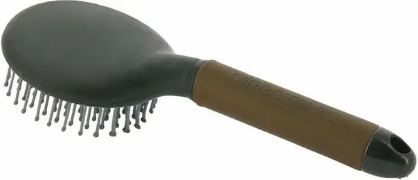 Hippo-Tonic Soft Mähnenbürste für Pferde Braun aus Kunststoff – Bild 1 von 2