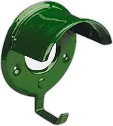 Hippo-Tonic Trensenhalter aus Kunststoff in Grün für Pferde – Bild 1 von 2