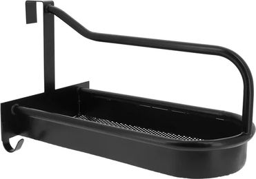 Produktbild von Hippotonic Abnehmbarer Gepäckträger für Korb aus Metall Schwarz