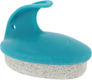Produktbild von Hippotonic Bimsstein Schwamm mit Griff in Türkis
