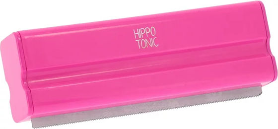 Hippotonic Fellwechselkamm für Pferde aus Kunststoff in Rosa – Bild 1 von 1