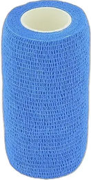 Produktbild von hippotonic flex-wrap Arbeitsbinde Gamaschen Blau zur Wundpflege