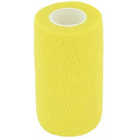 Produktbild von hippotonic flex-wrap Arbeitsbinde Gamaschen Gelb zur Wundpflege