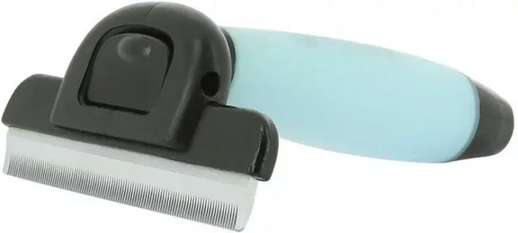 hippotonic Gel-Maulwurfkamm aus Edelstahl in Blau – Bild 1 von 1