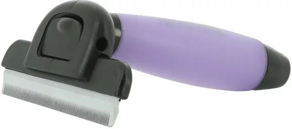 hippotonic Gel-Maulwurfkamm aus Edelstahl in Lila – Bild 1 von 1