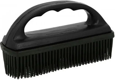 Produktbild von Hippotonic Gummireitbürste aus Naturkautschuk in Schwarz