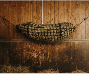 Produktbild von Hippotonic Heunetz Tunnel aus Kunststoff in Schwarz - 2 m