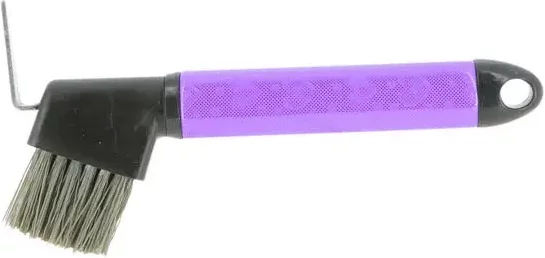 Produktbild von Hippotonic Hufauskratzer Glossy Heart Bürste aus Kunststoff in Lila