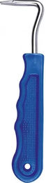 Hippotonic Hufauskratzer mit anatomischem Kunststoffgriff in Blau – Bild 1 von 2