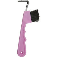 Produktbild von Hippotonic Hufauskratzer mit Bürste aus Kunststoff in Rosa