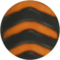 Produktbild von hippotonic Hufauskratzer Soft Hand in Orange mit schwarzem Kunststoff