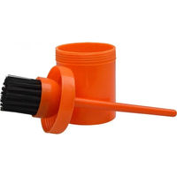 Produktbild von hippotonic Hufpflege Set mit Pinsel und Dose in Orange - 125 ml