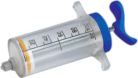 Hippotonic Kolben-Spritze – Bild 1 von 2
