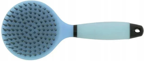 Hippotonic Mähnen- und Schweifbürste aus Neopren in Blau – Bild 1 von 2